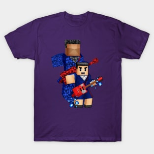 8bit boy with 12th doctor shadow T-Shirt